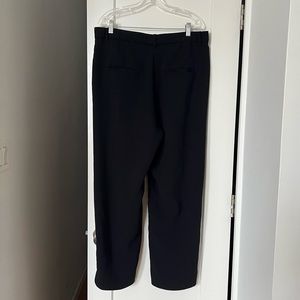 The effortless pant by Wilfred in black crepe size 16